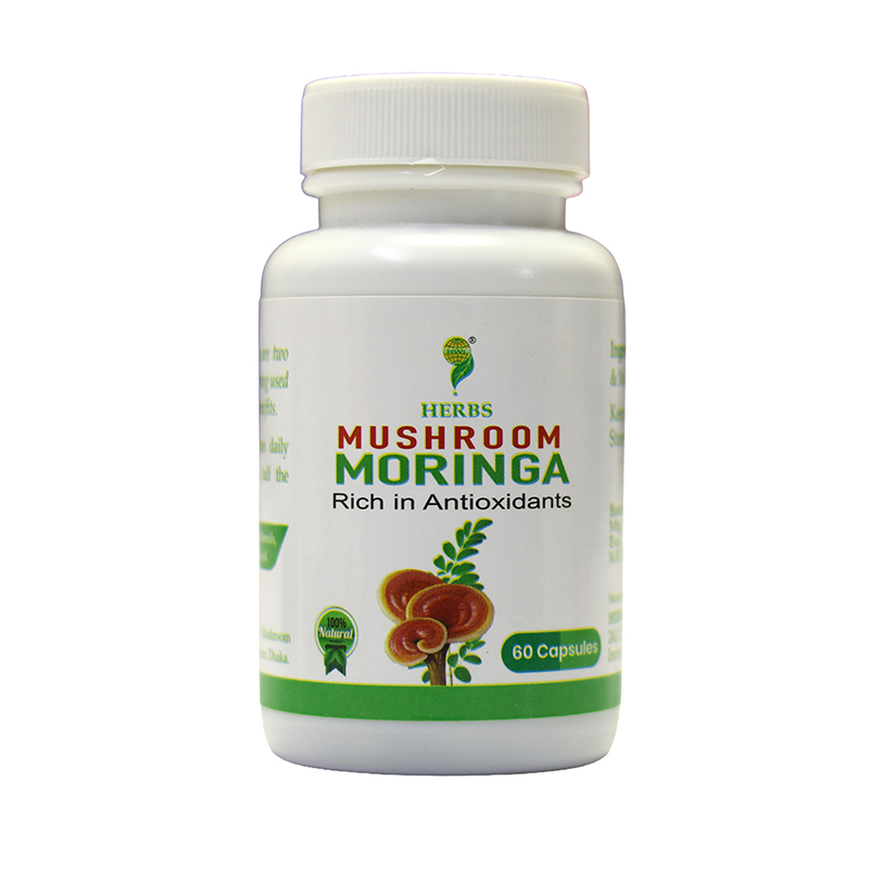 Herbs Mushroom Moringa Cap
